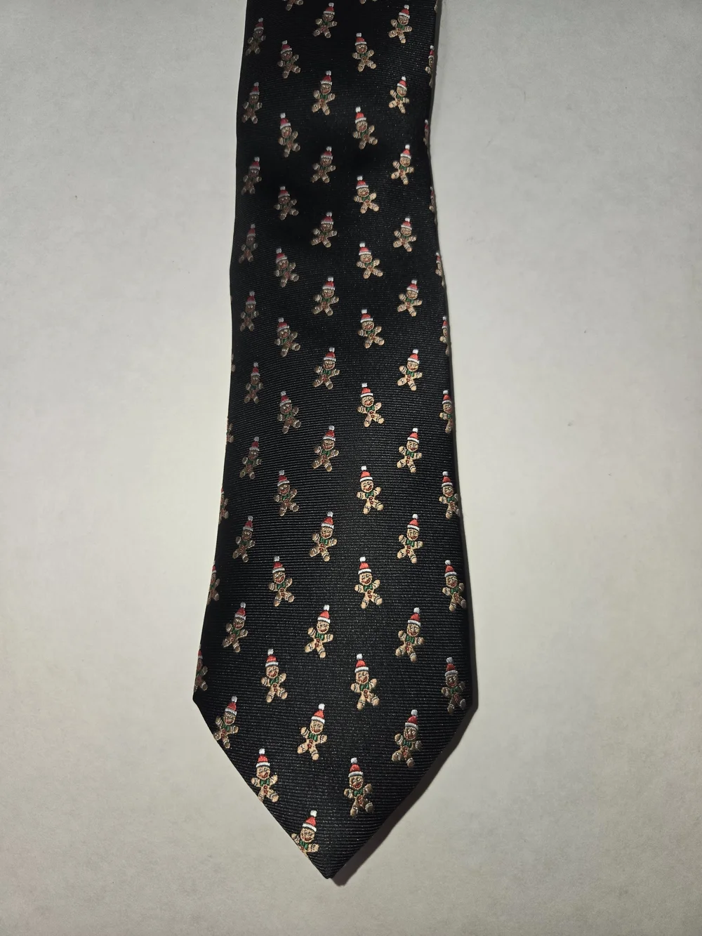 Bespoke Black Ginger Man Christmas Tie